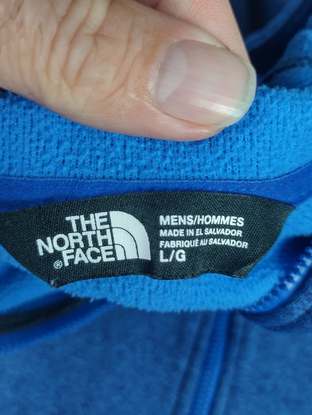 The North Face Men’s Canyonlands Full Zip Jacket Size Large Blue Heather - Picture 2 of 11